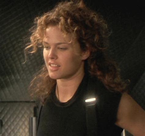 Dina Meyer Nude, Breasts Scene in Starship Troopers